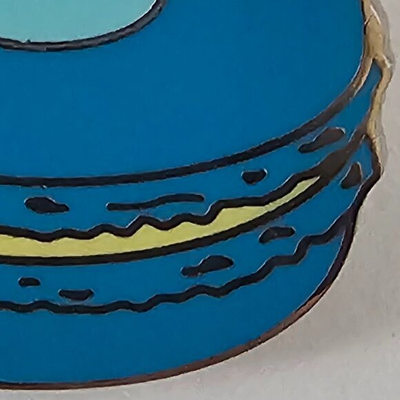 DISNEY Pin Trading ~ Disney Treats ~ Macaroon Blue 3/5 ~ Hidden Mickey ~ 2015 - Picture 5 of 12